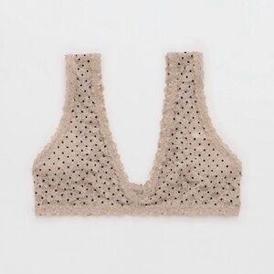 Aerie Lace Bandeau in Beige